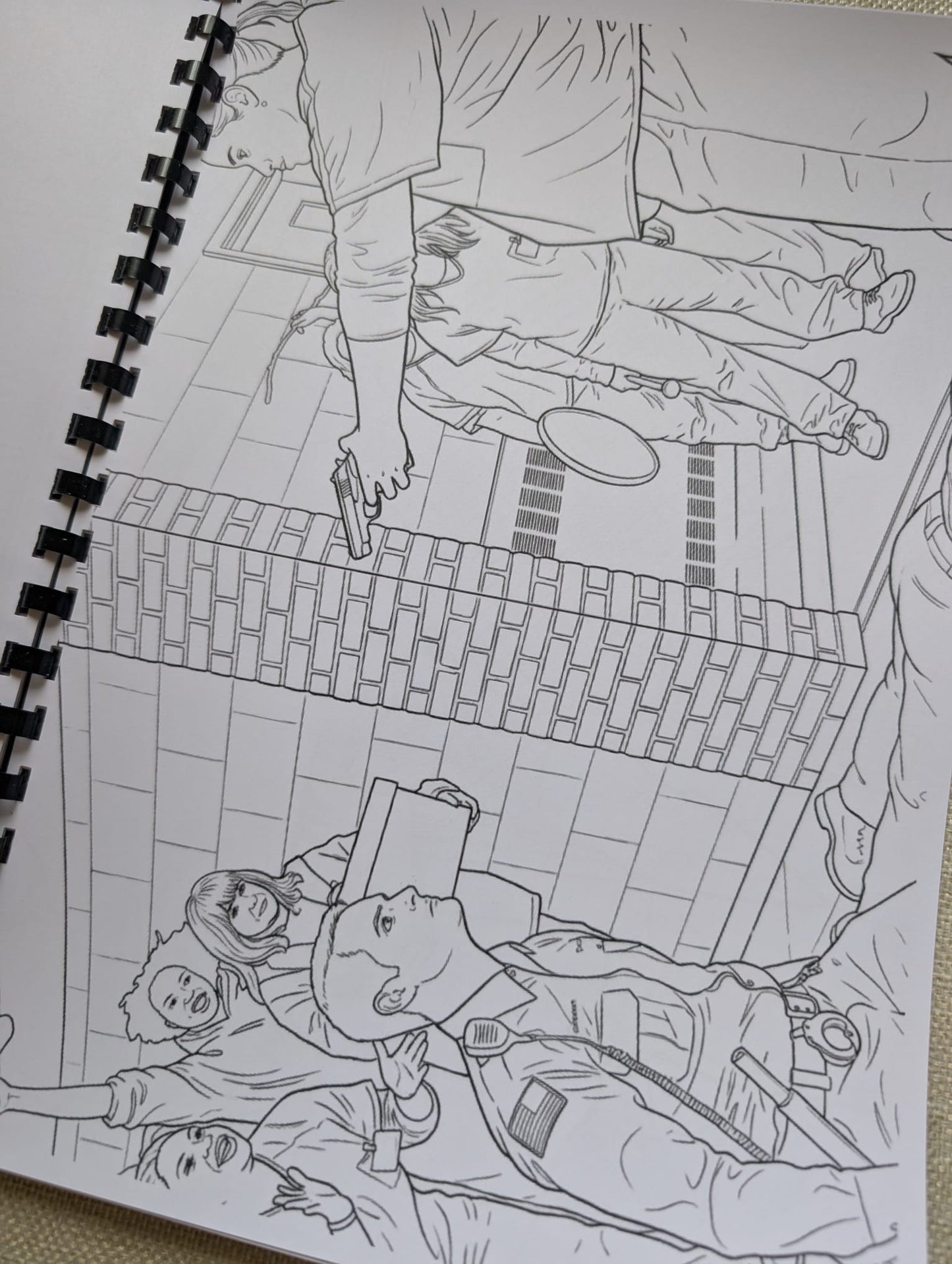 Orange Is The New Black Inspired Colouring Book