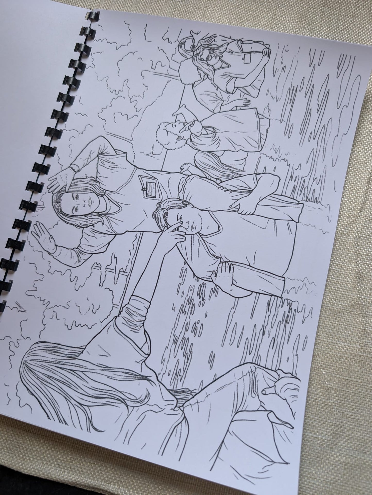 Orange Is The New Black Inspired Colouring Book