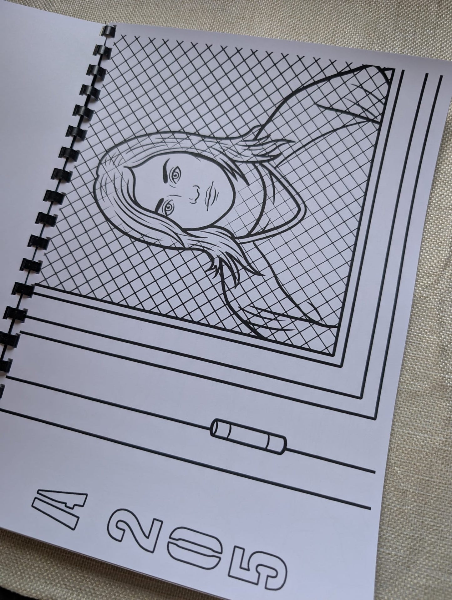 Orange Is The New Black Inspired Colouring Book