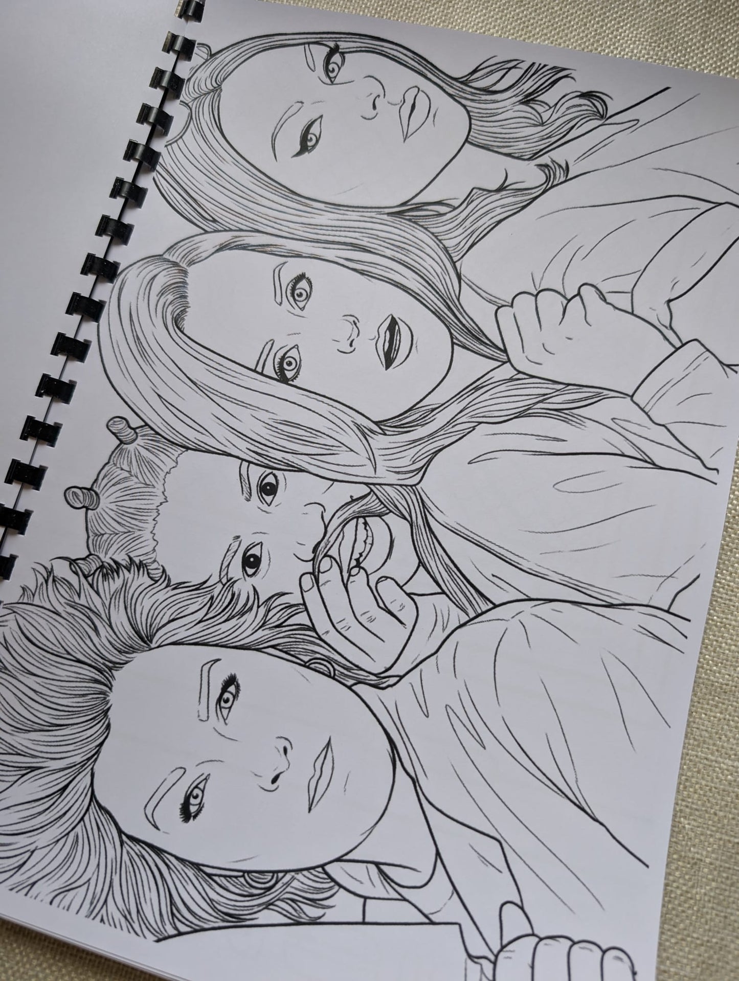 Orange Is The New Black Inspired Colouring Book