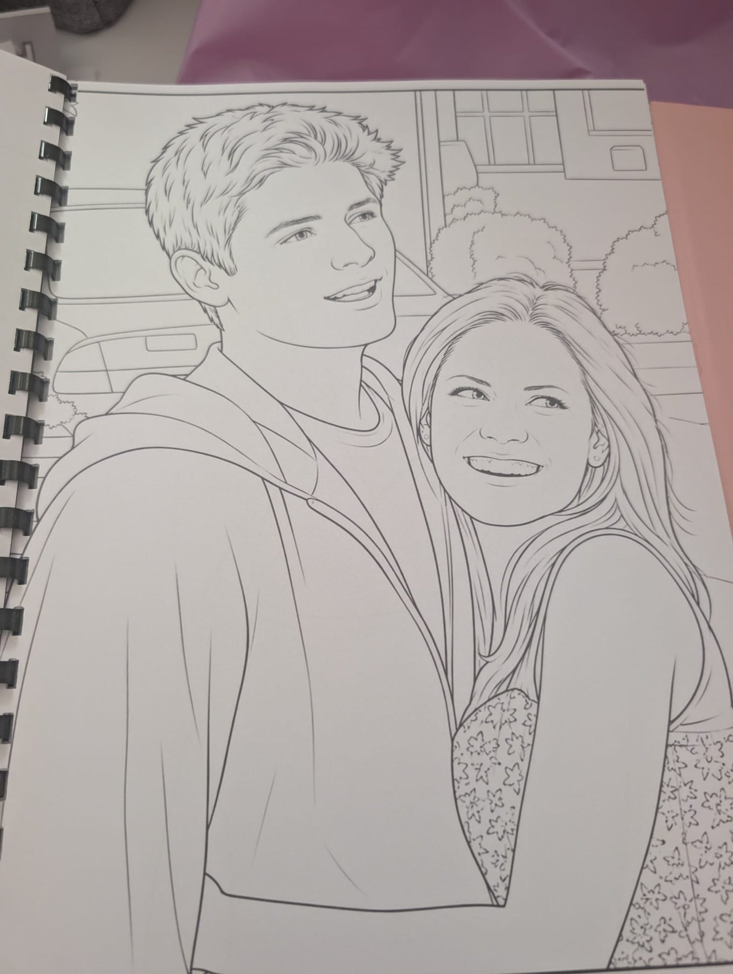 One Tree Hill Colouring Book – Inspired TV Series Colouring Book | 20+ Pages for Fans of Tree Hill