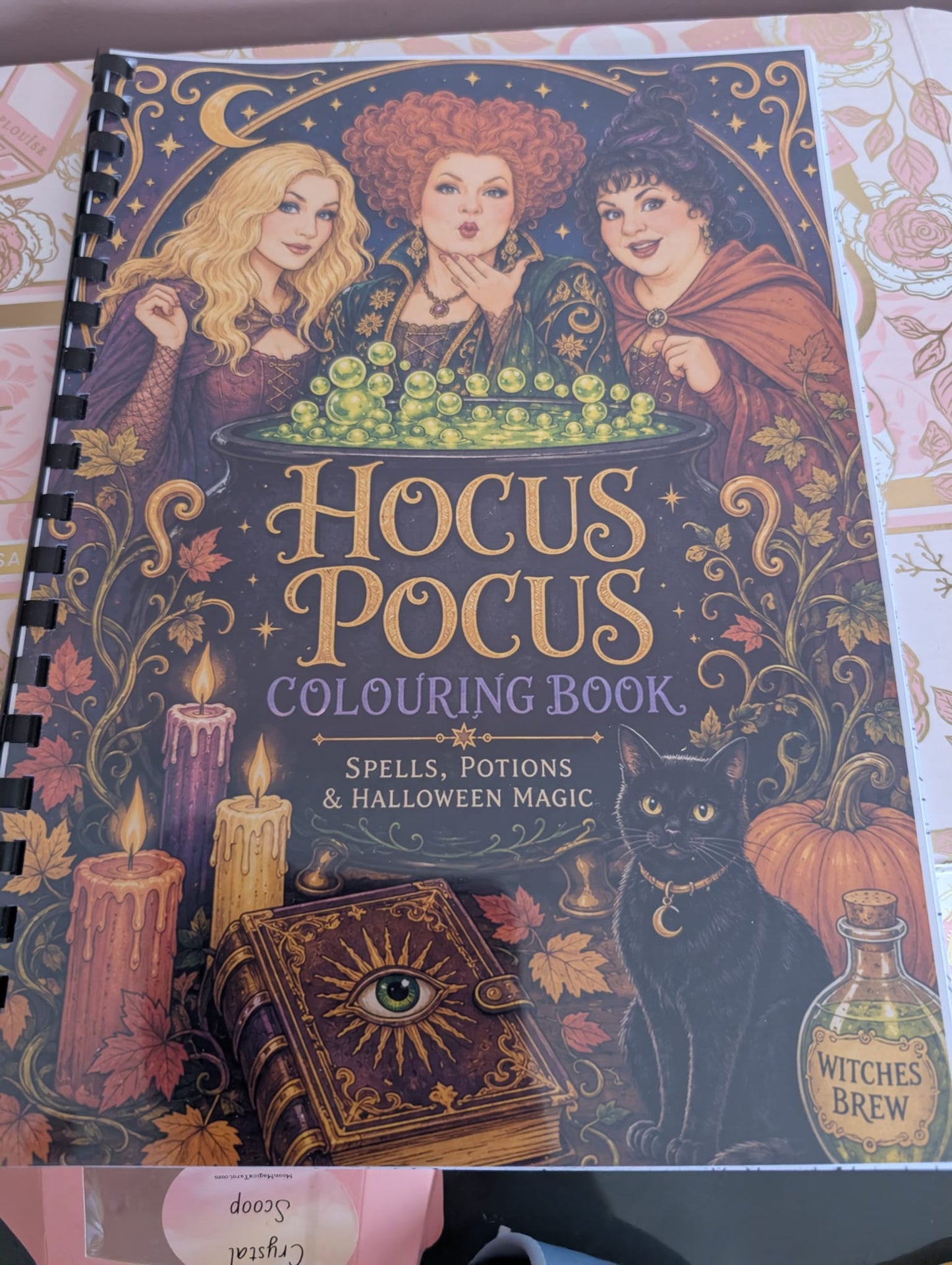 Hocus Pocus Inspired Colouring Book