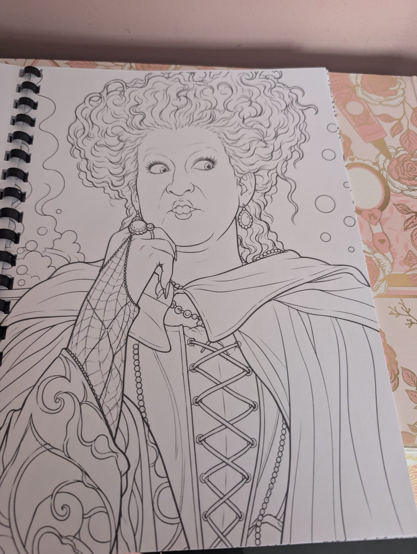 Hocus Pocus Inspired Colouring Book