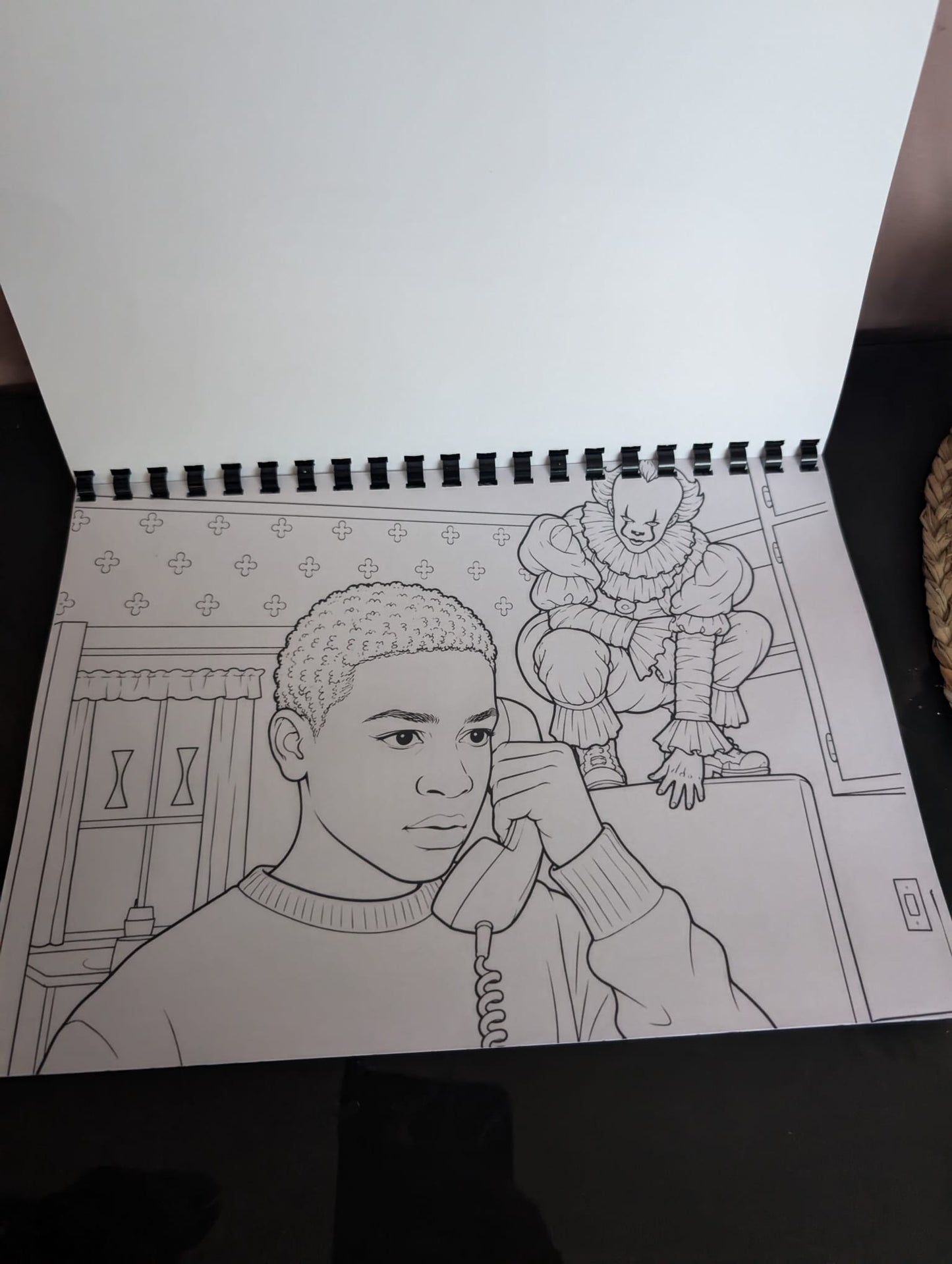 Welcome to Derry Inspired Horror Colouring Book