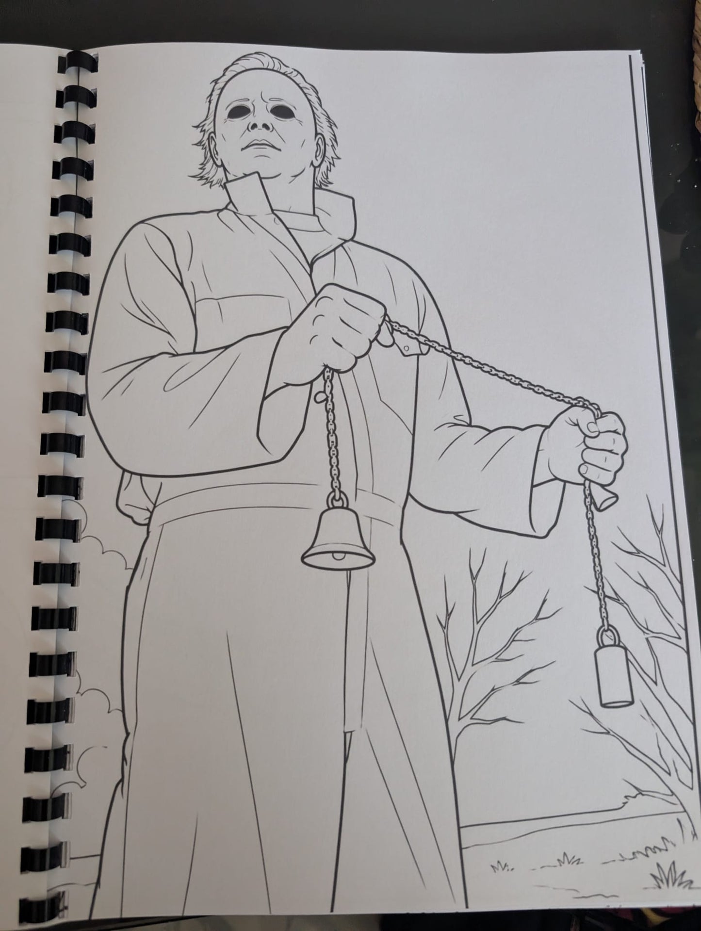 Halloween Horror Inspired Colouring Book