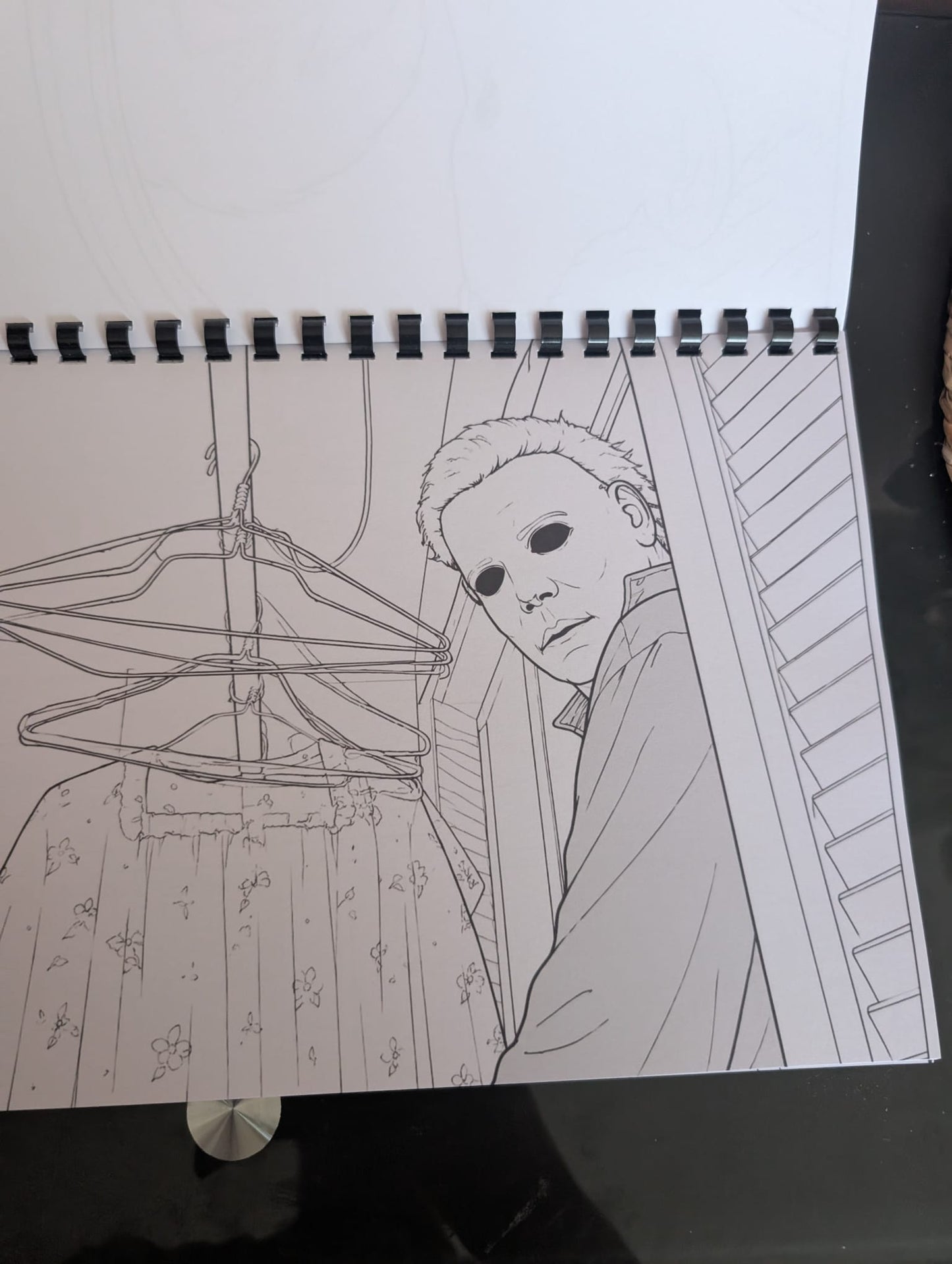 Halloween Horror Inspired Colouring Book