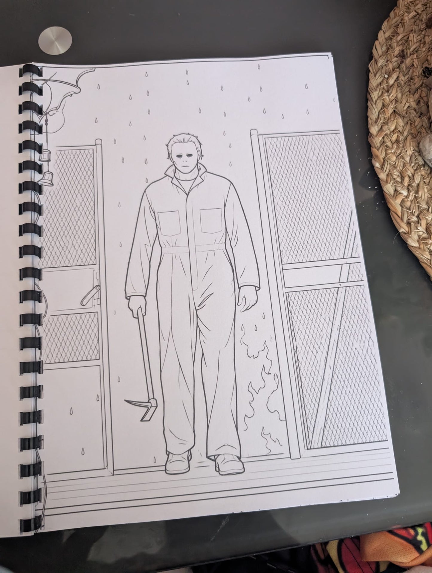 Halloween Horror Inspired Colouring Book