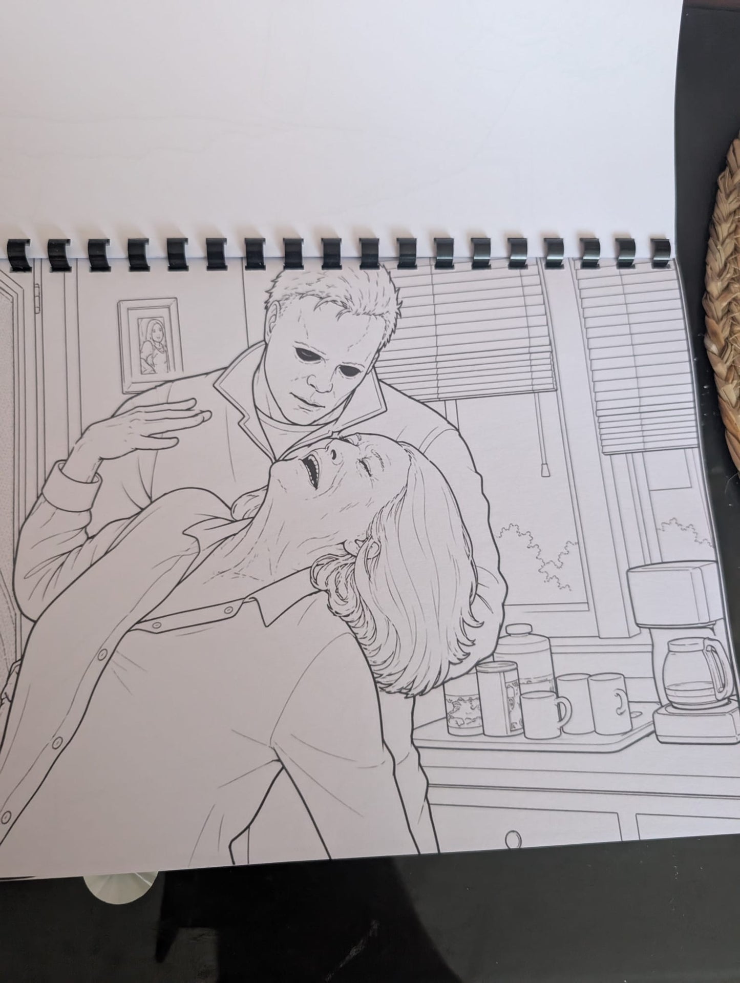 Halloween Horror Inspired Colouring Book