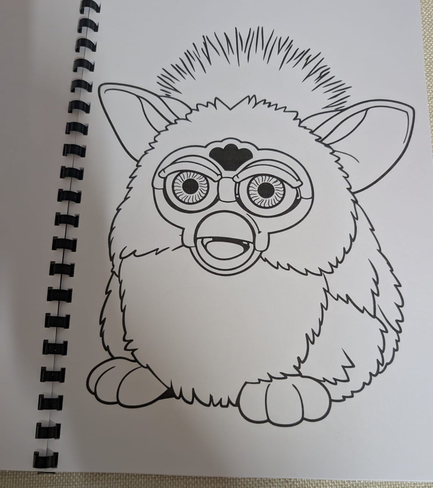 90s Nostalgia Colouring Book | Retro 90s A4 Colouring Book | Childhood Memories Colouring Book