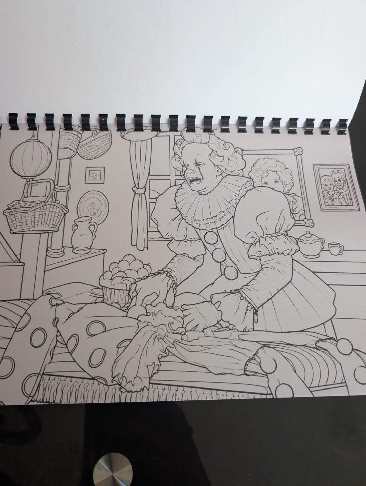 Welcome to Derry Inspired Horror Colouring Book