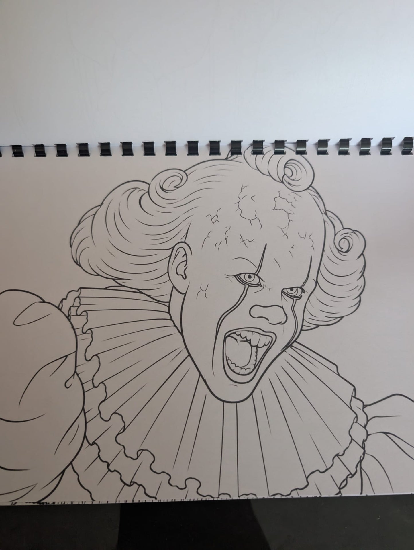 Welcome to Derry Inspired Horror Colouring Book