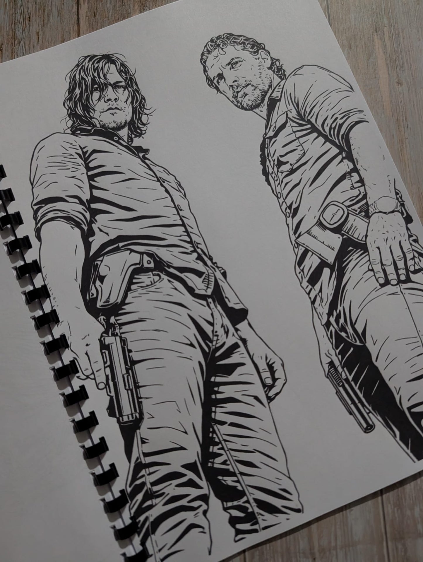 Zombie Survival Colouring Book A4 | Apocalyptic Theme Colouring Book | 20+ Pages | Adult Colouring Book | Printed in UK