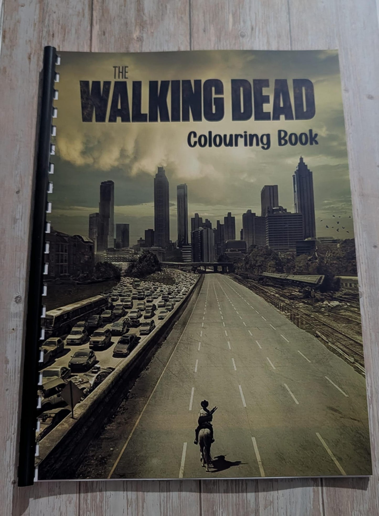 Zombie Survival Colouring Book A4 | Apocalyptic Theme Colouring Book | 20+ Pages | Adult Colouring Book | Printed in UK