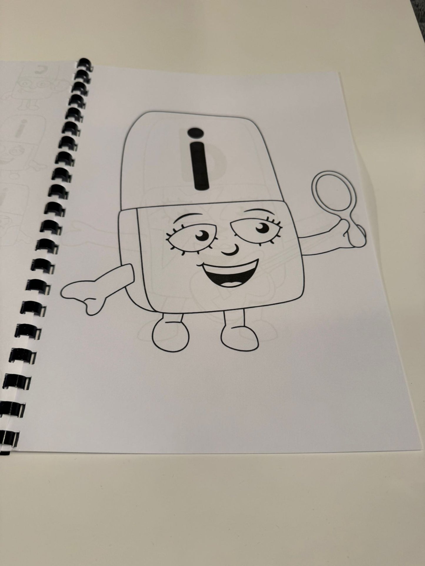 Alphabet Learning Colouring Book