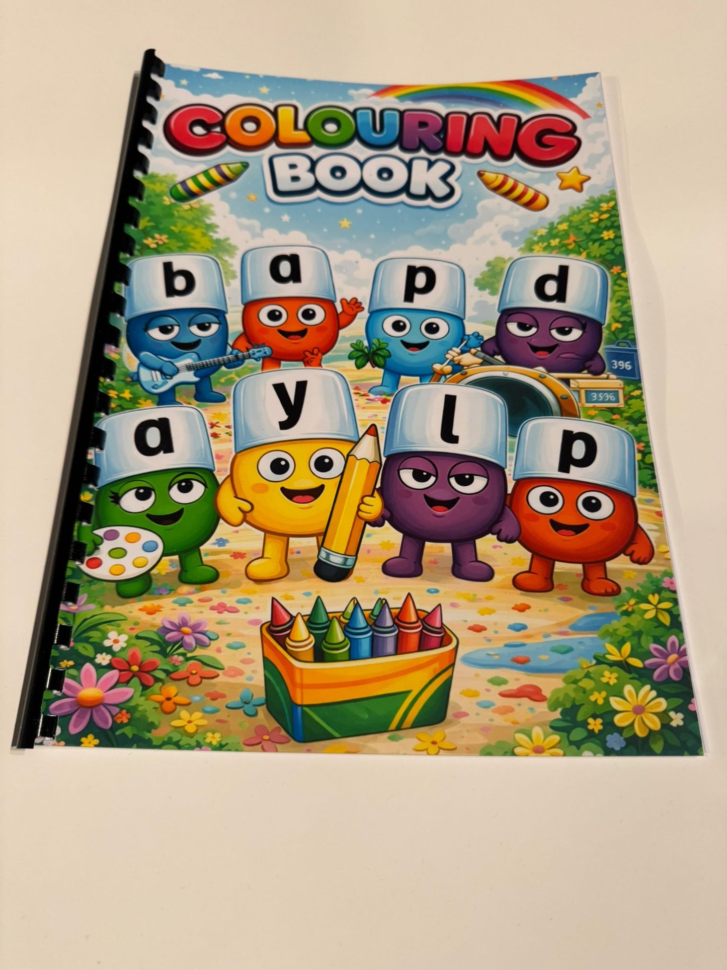 Alphabet Learning Colouring Book