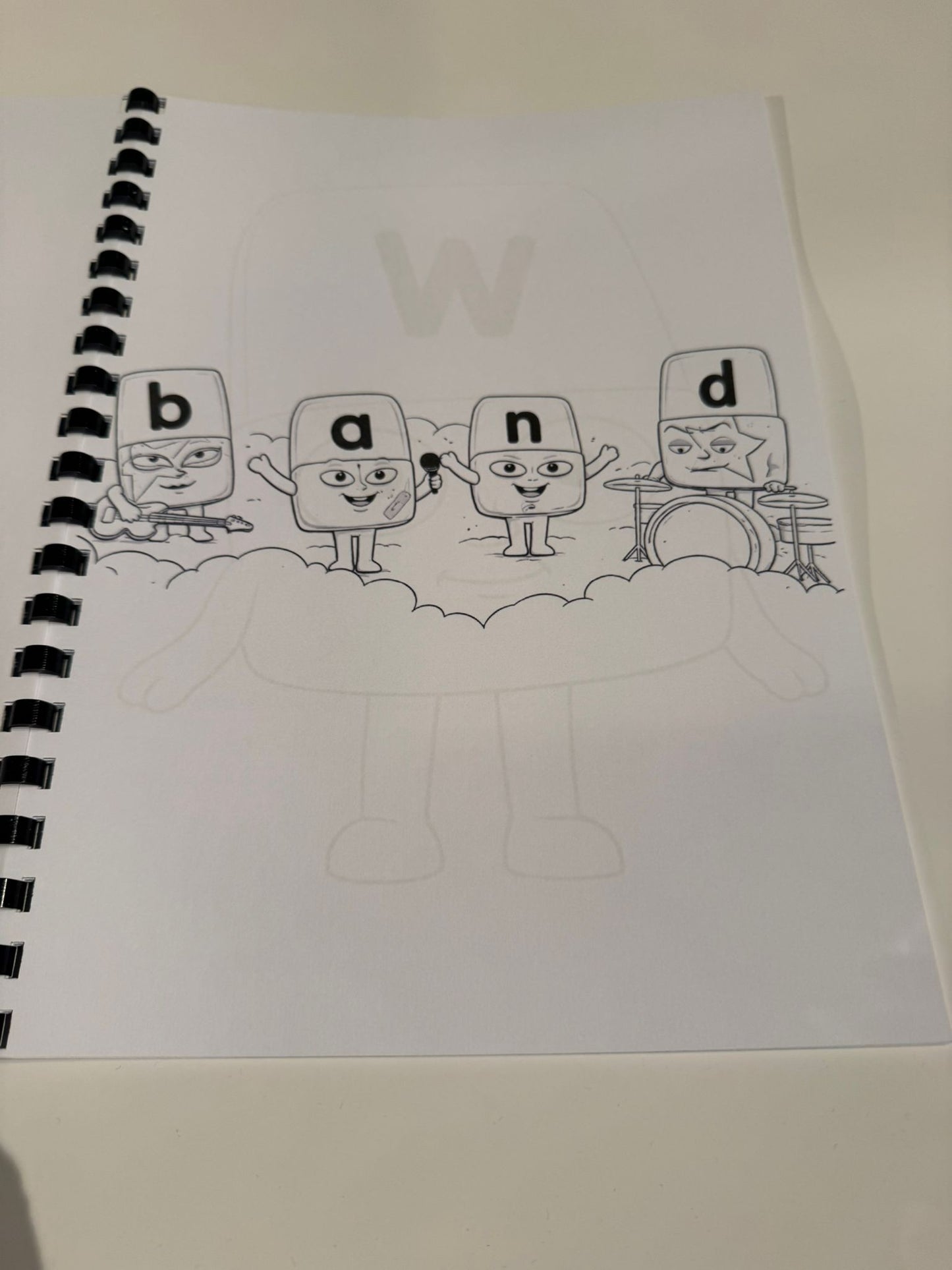 Alphabet Learning Colouring Book