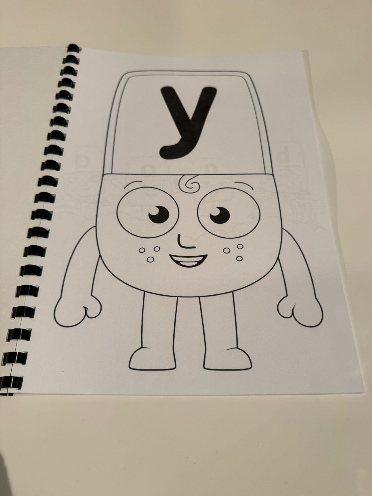 Alphabet Learning Colouring Book