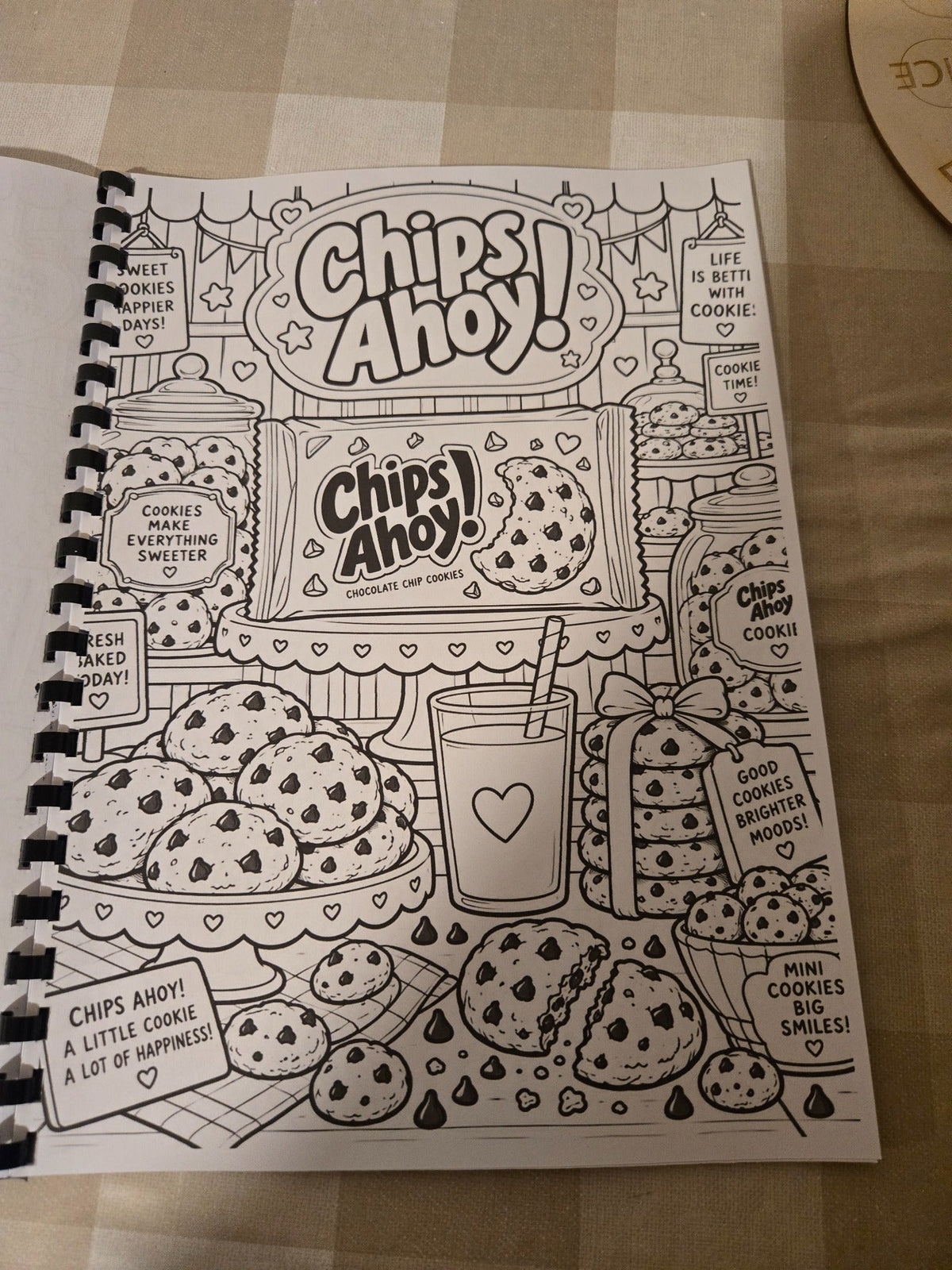 American Candy Colouring Book sample colouring page 5