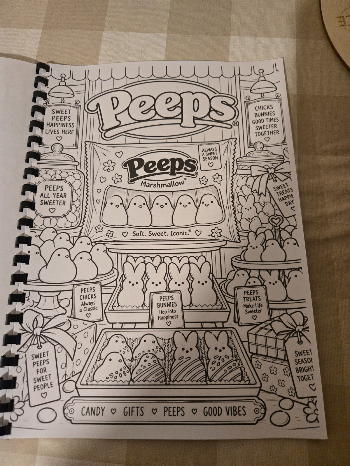 American Candy Colouring Book sample colouring page 6