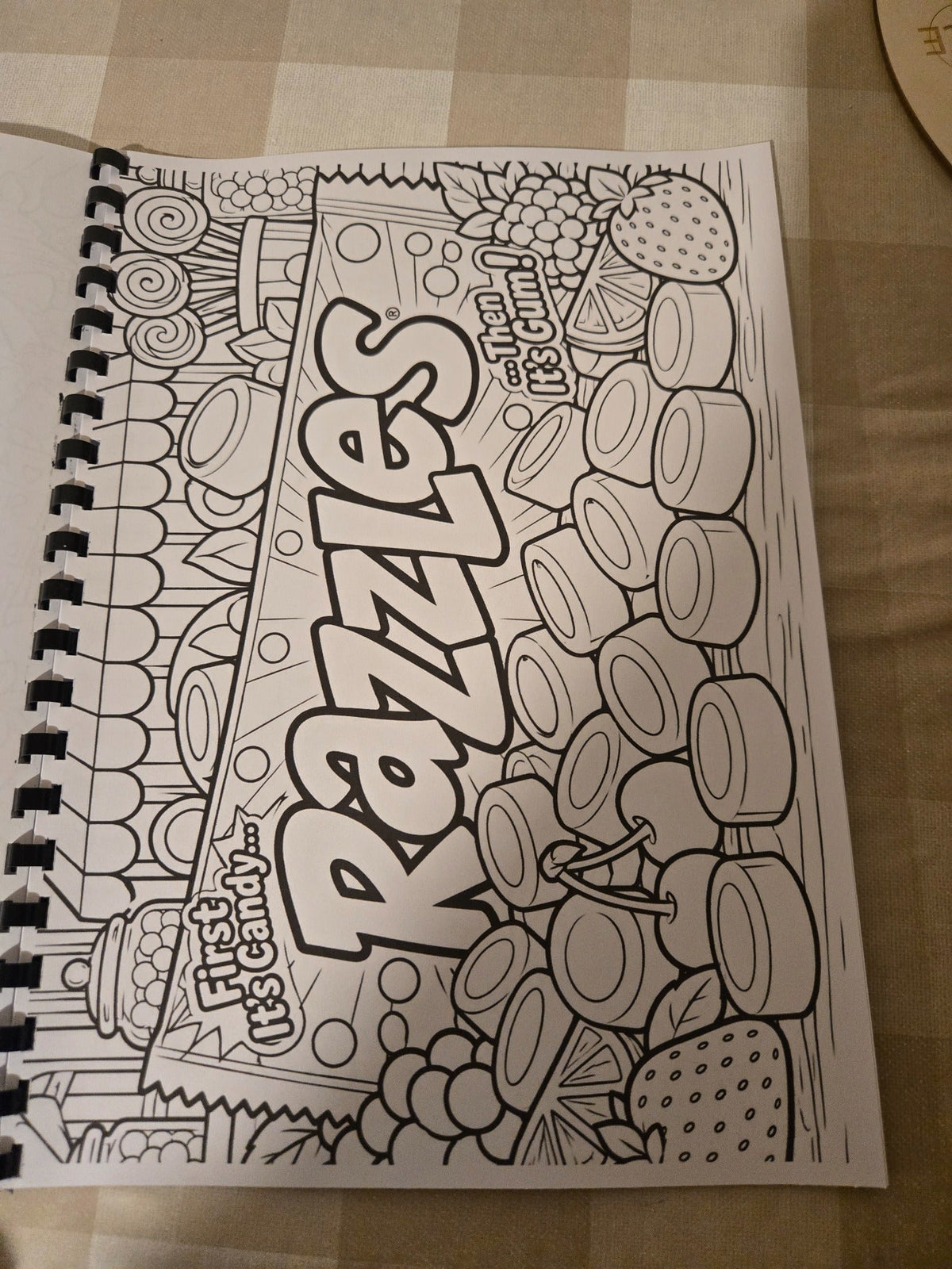 American Candy Colouring Book sample colouring page 7