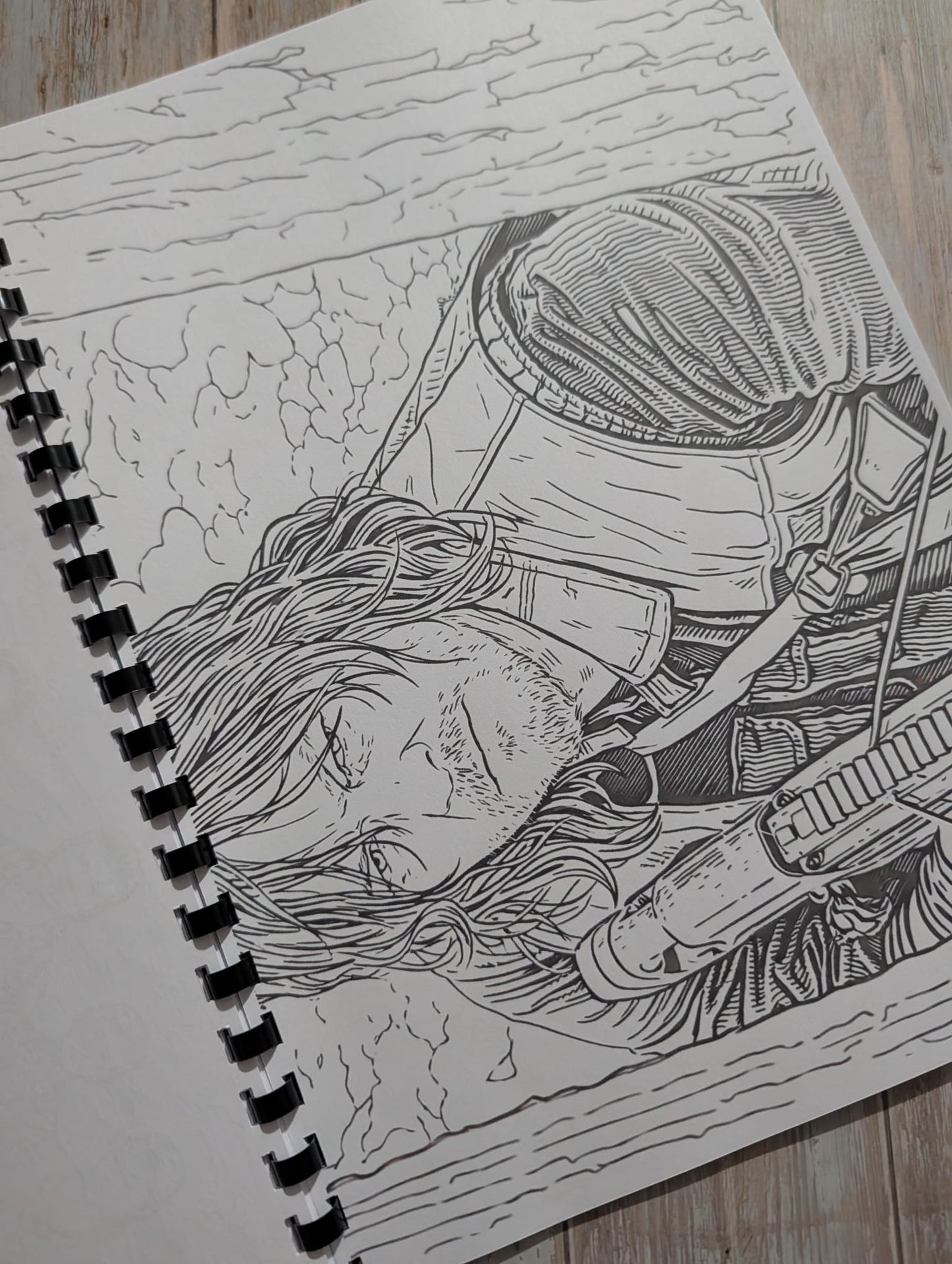 Zombie Survival Colouring Book A4 | Apocalyptic Theme Colouring Book | 20+ Pages | Adult Colouring Book | Printed in UK