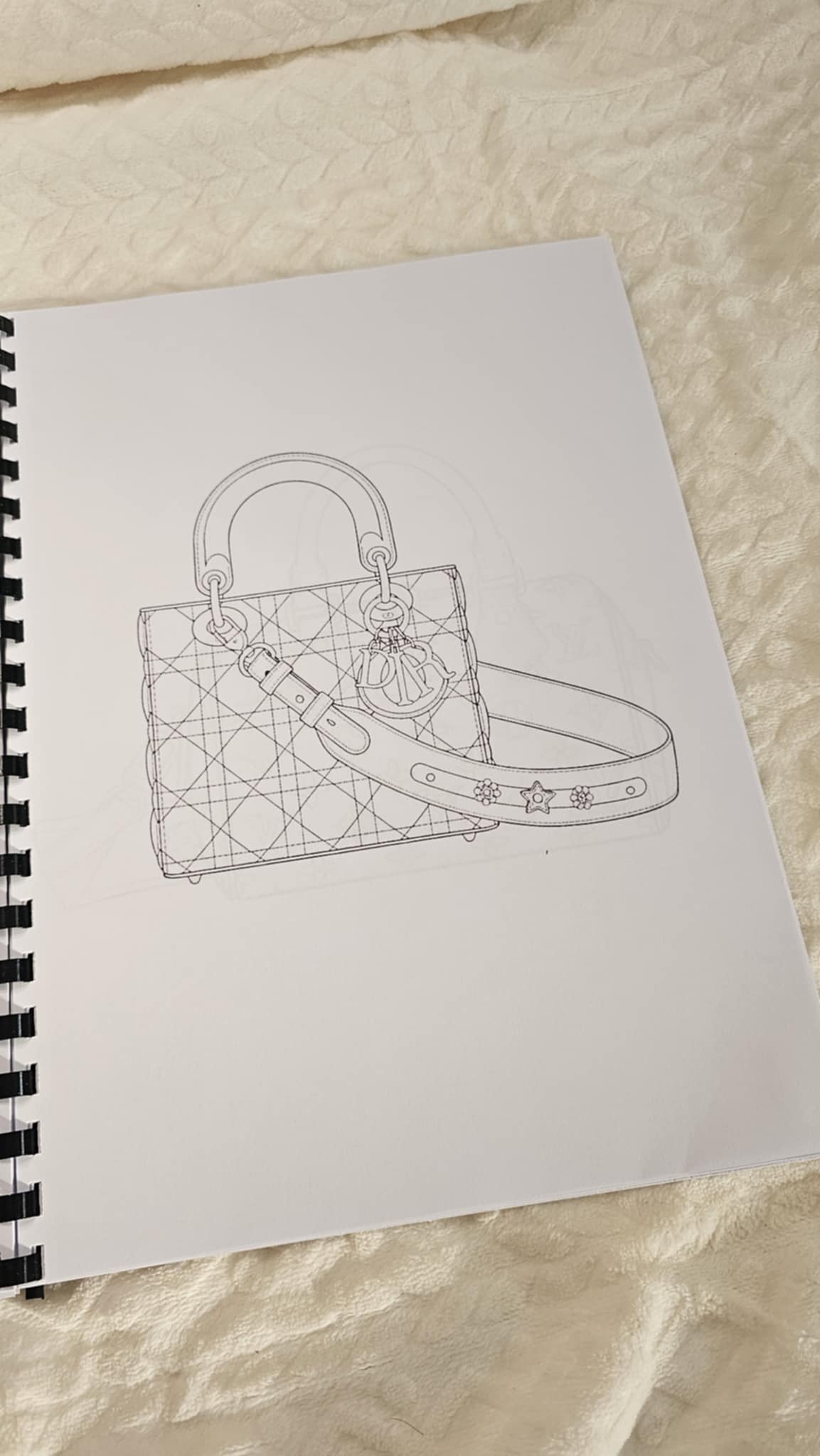 Designer Fashion Colouring Book