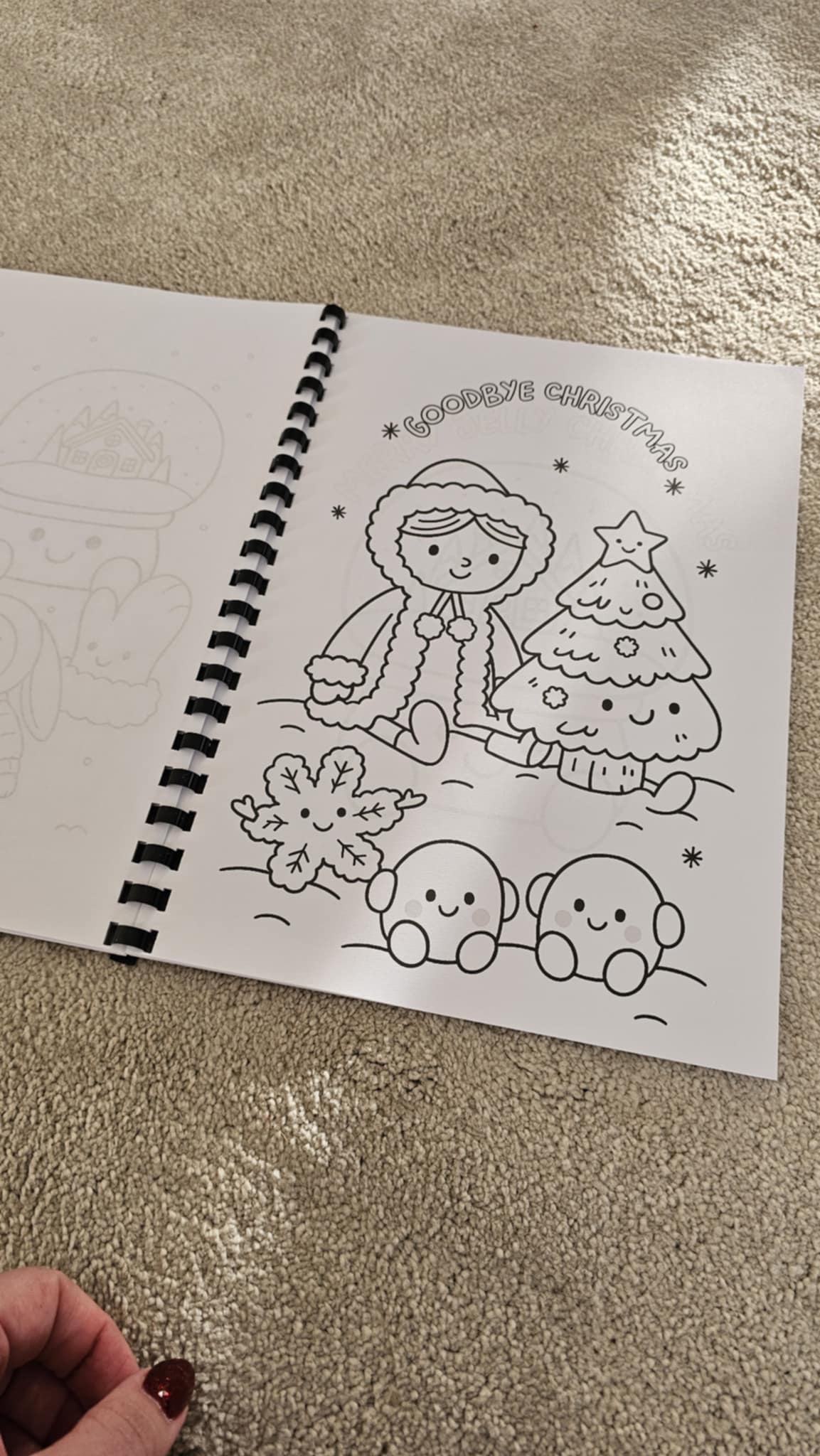 Christmas Jellycat Colouring Book
