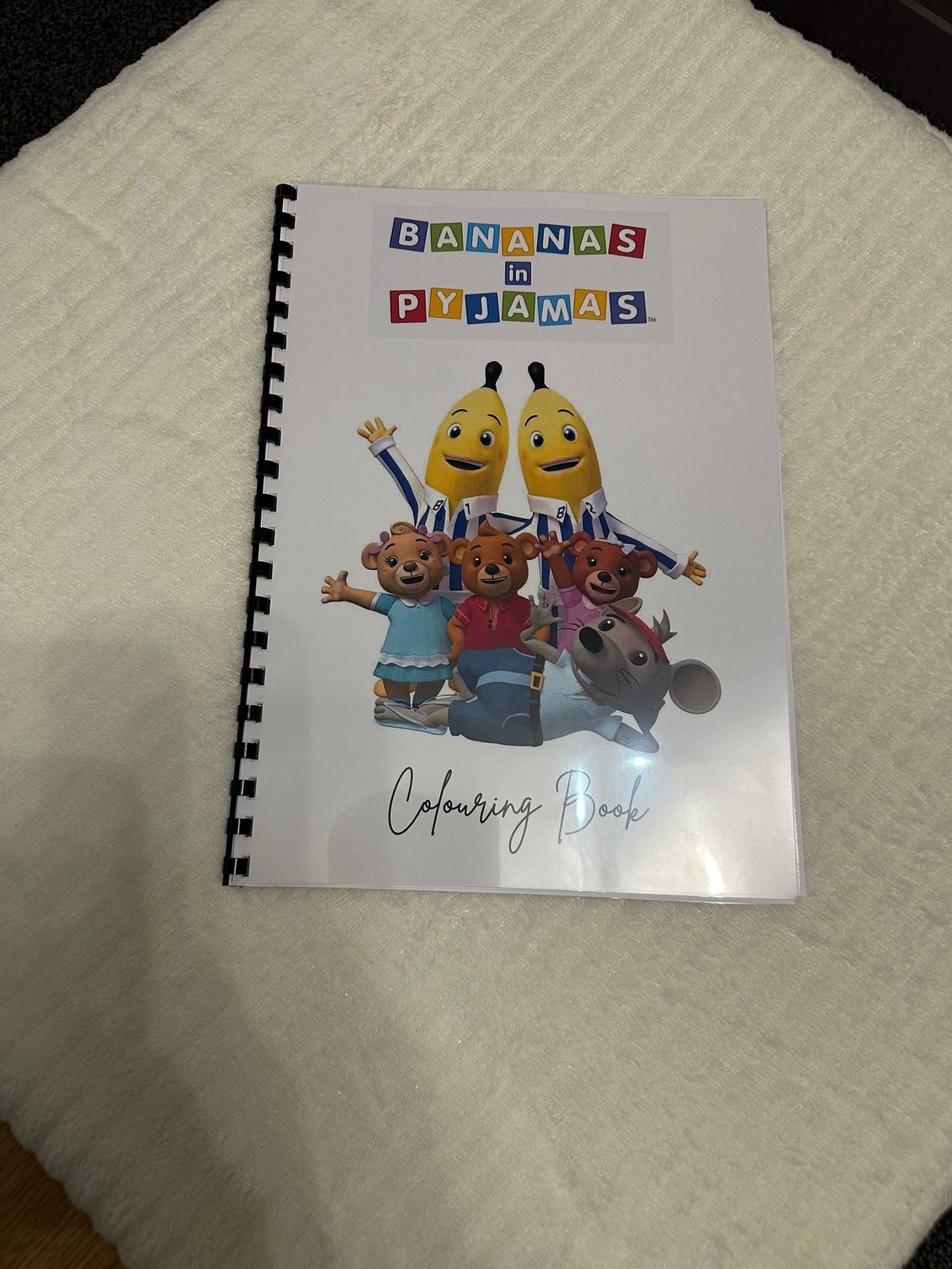 Striped Banana Friends Colouring Book