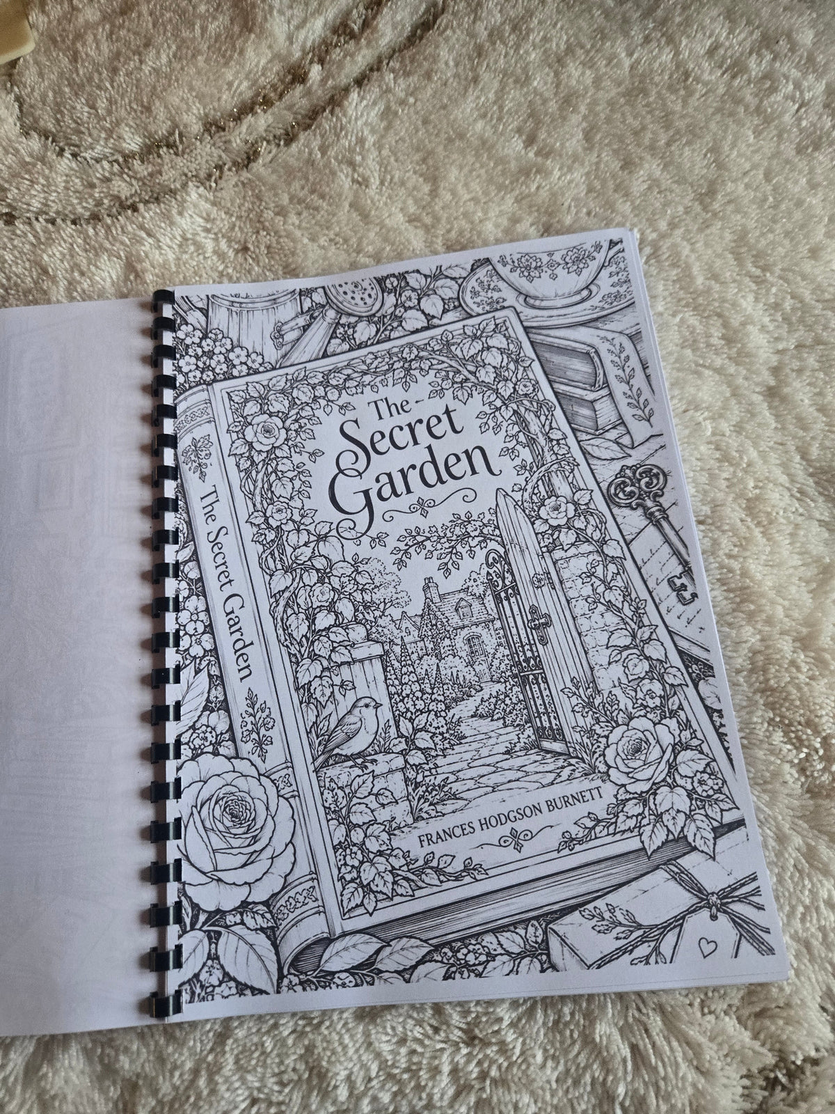 Book Lovers colouring book photograph 2