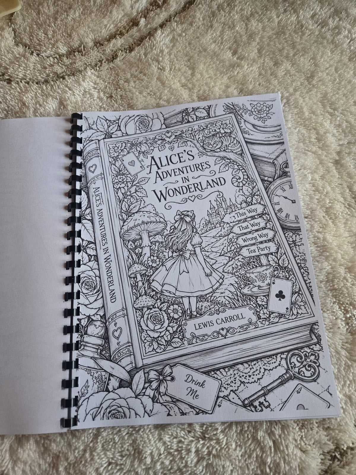 Book Lovers colouring book photograph 5