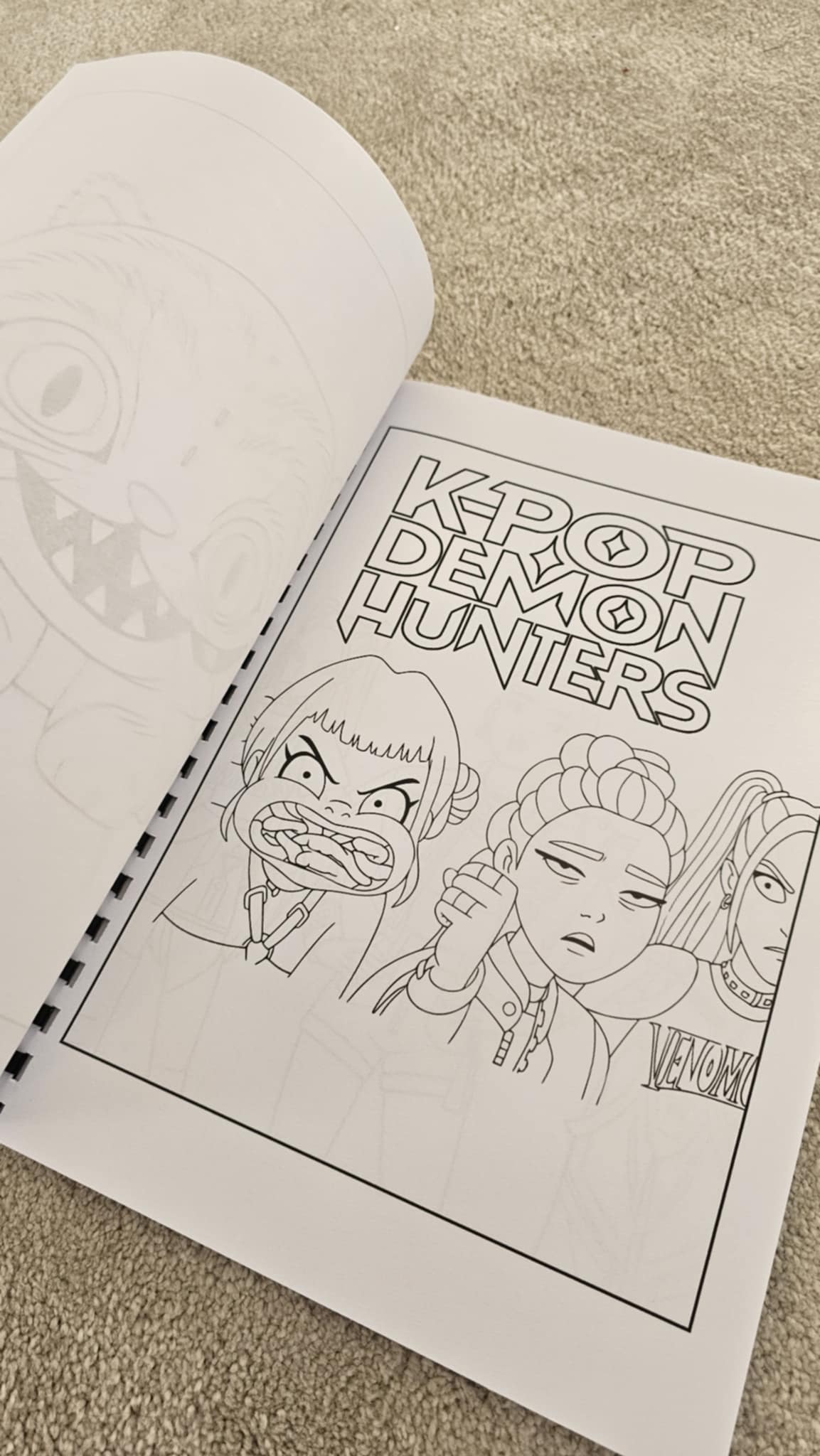 K Pop Colouring Book