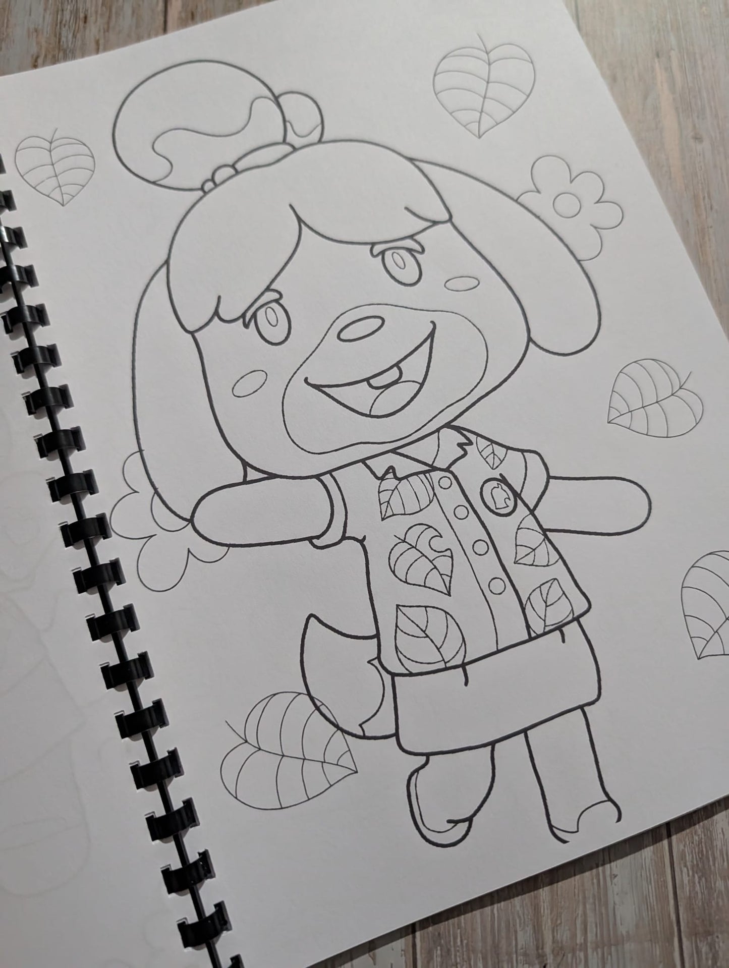 Cosy Village Colouring Book A4 | Cute Life Simulation Colouring Book | 20+ Pages | Aesthetic Colouring Book | Printed in UK