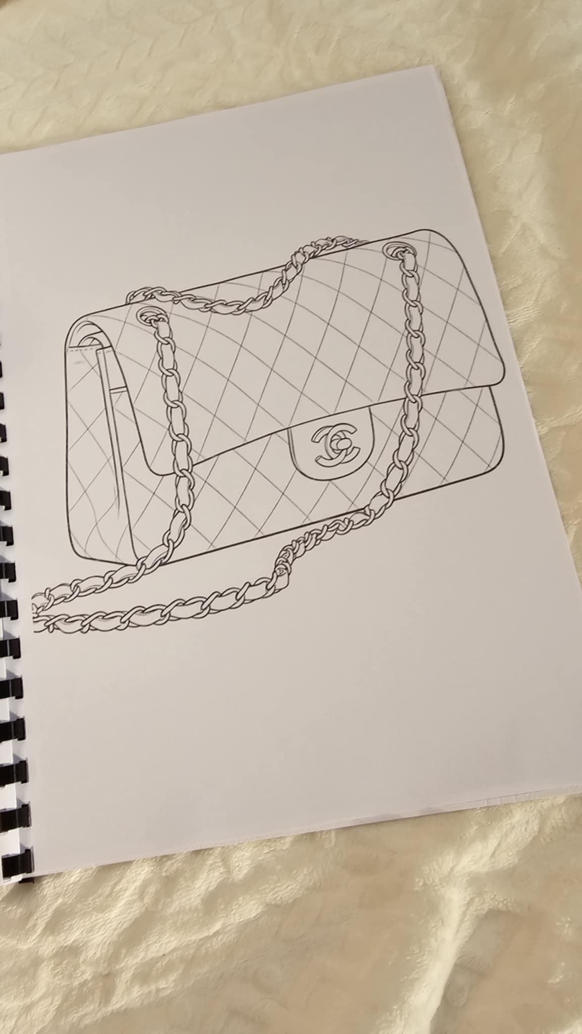 Designer Fashion Colouring Book