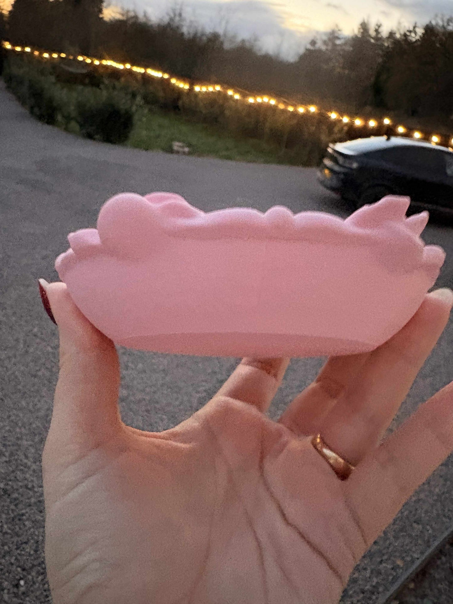 Bow & Roses Trinket Tray