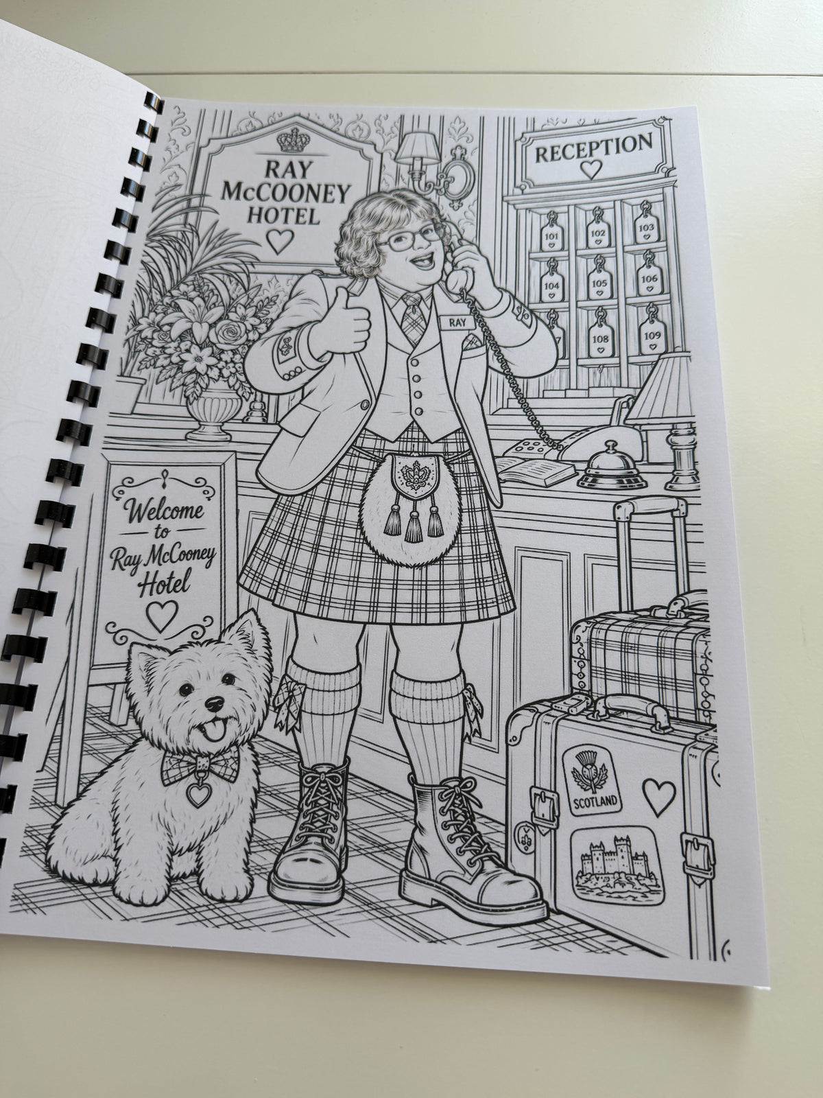 Little Britain colouring book photo 8