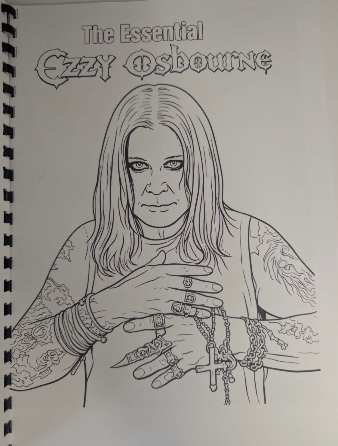 Ozzy Osbourne Colouring Book