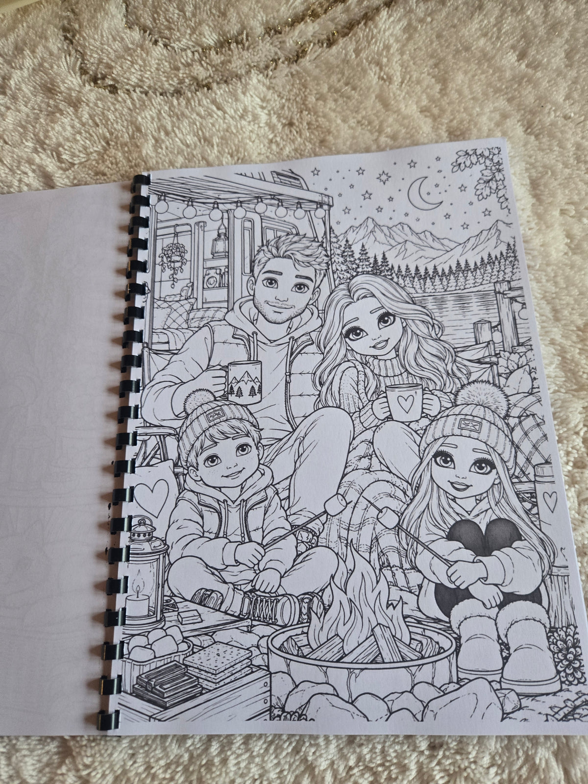 Pretty Little Moments colouring book photo 8
