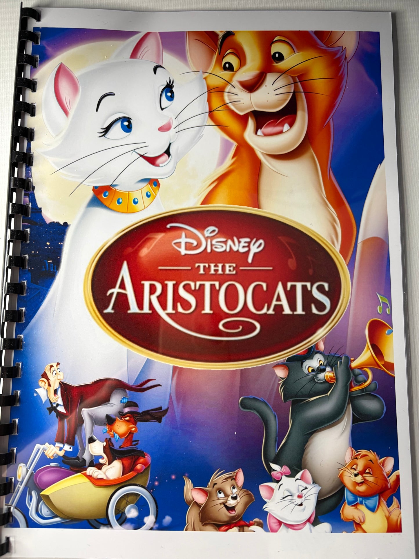 Aristocats Inspired Colouring Book